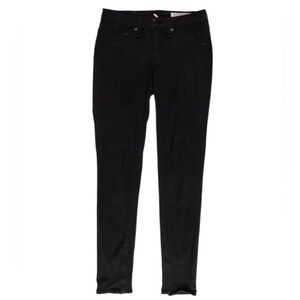 Rag & Bone Black Zipper Ankle Capri Jeans